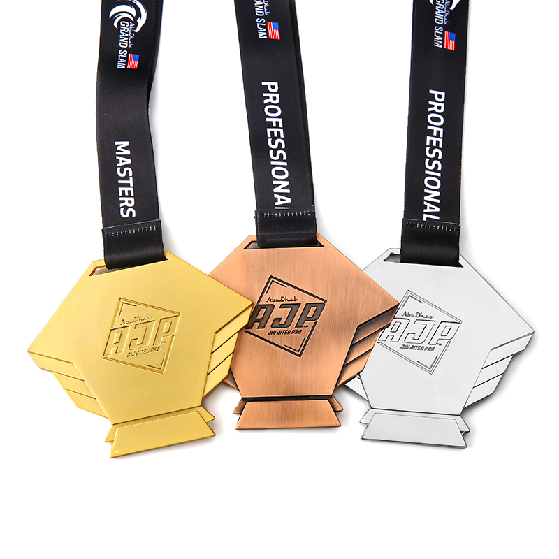 Custom Gold Silver Bronze Grand Slam Medals