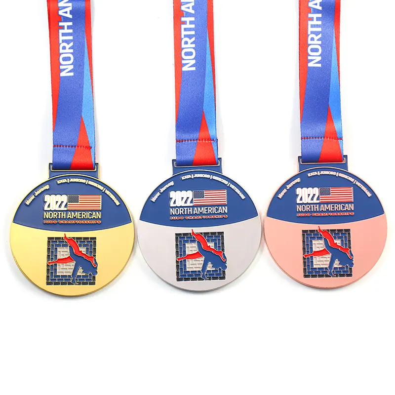 North American Judo Championship Gold Silver Bronze Medals