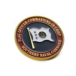 Southern Naval Command Army Challenge Coin
