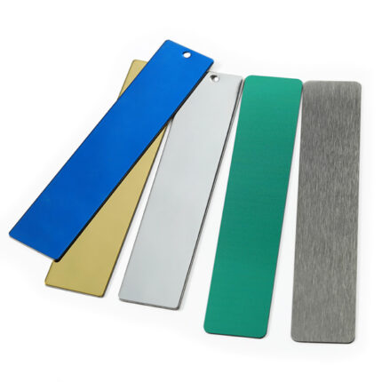 Custom Multicolor Stainless Steel Metal Bookmarks