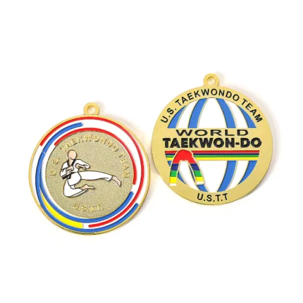 taekwondo medal design