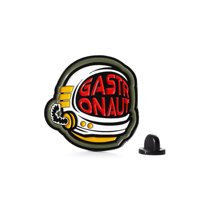 astronaut pin badge