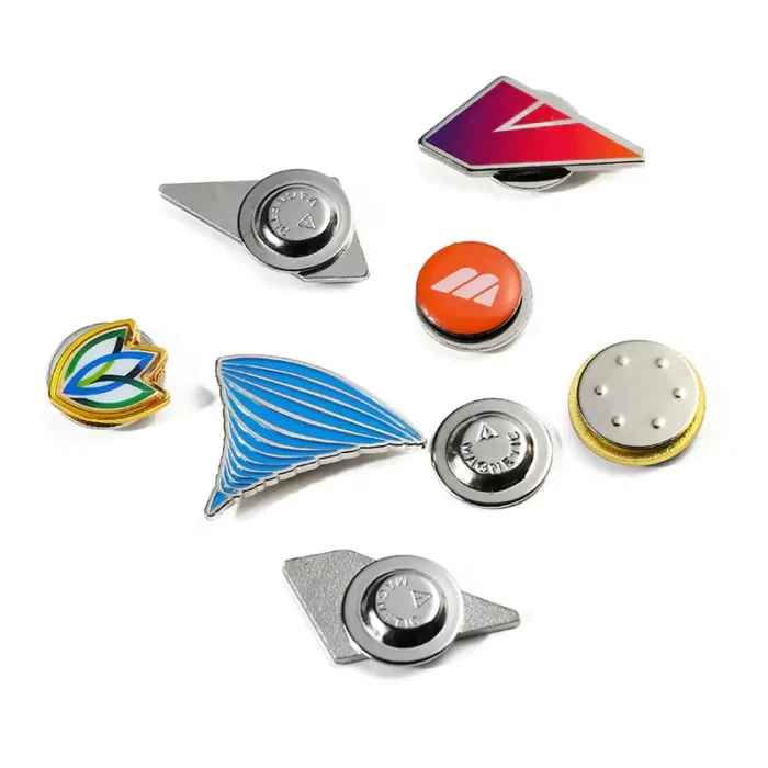 Seven Designs Of Enamel Stickers Epoxy Resin Magnet Badges
