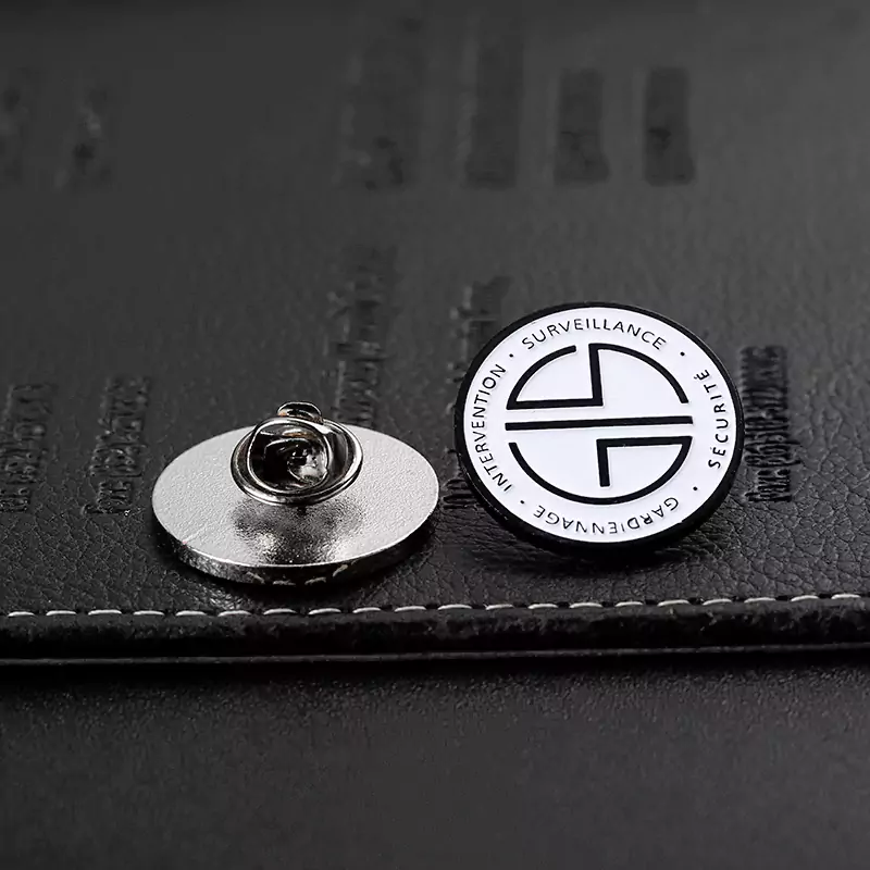 Soft Enamel Dual Color Badge Lapel Pins